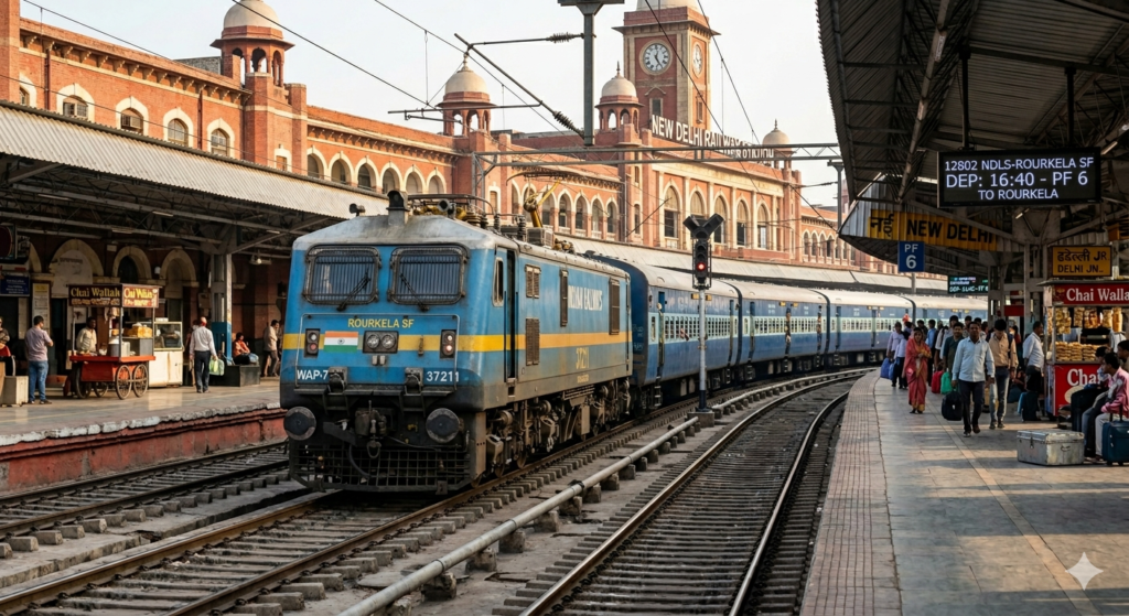 एक (अ) साधारण रेल यात्रा