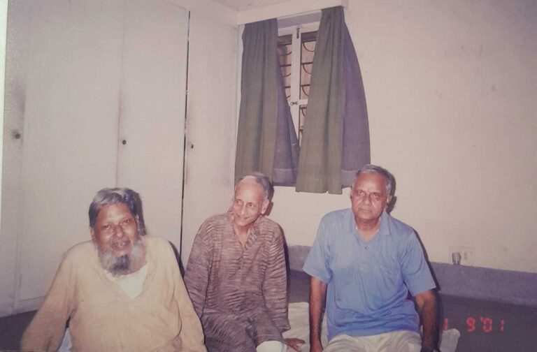 अशोक सेकसरिया, सच्चिदानंद सिन्हा और प्रभाकर सिन्हा